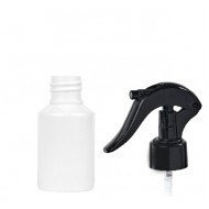 60 ml Beyaz PET Şişe Siyah Glade Trigger Sprey Şişesi