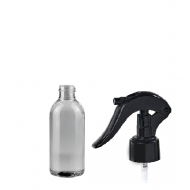 150 ml Şeffaf Plastik (PET) Siyah Glade Trigger Sprey Şişesi