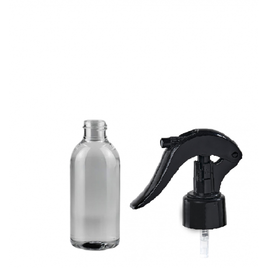 150ml Şeffaf Şişe Triger Sprey Başlıklı