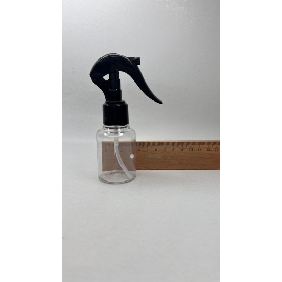 60 ml Beyaz PET Şişe Siyah Glade Trigger Sprey Şişesi