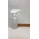250 ml Şeffaf Kuşaklı (PE) Beyaz Trigger Sprey Şişesi
