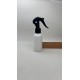 100 ml Beyaz Mat (PE) Şişe  Siyah Glade Trigger Sprey Şişesi