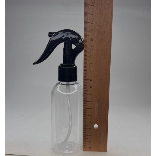 150 ml Şeffaf Plastik (PET) Siyah Glade Trigger Sprey Şişesi