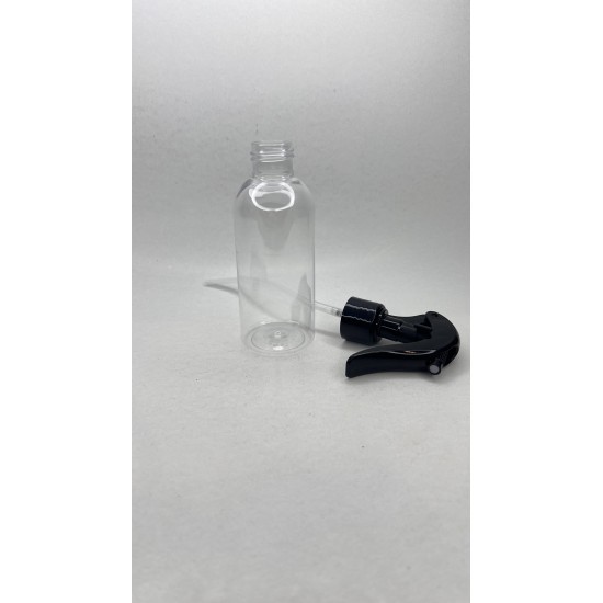 150 ml Şeffaf Plastik (PET) Siyah Glade Trigger Sprey Şişesi