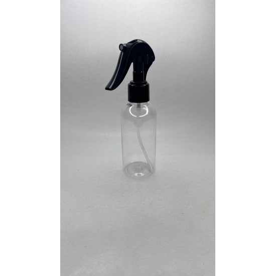 150 ml Şeffaf Plastik (PET) Siyah Glade Trigger Sprey Şişesi