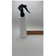 250 ml Beyaz Mat (PE) Siyah Glade Trigger Sprey Şişesi