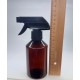 250 ml Kahverengi (Amber) PET Siyah  Glade Trigger Sprey Şişesi