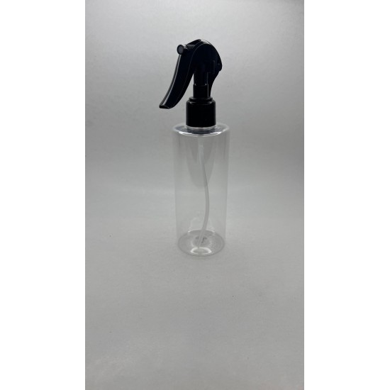 250 ml Şeffaf (PET) Siyah Glade Trigger Sprey Şişesi
