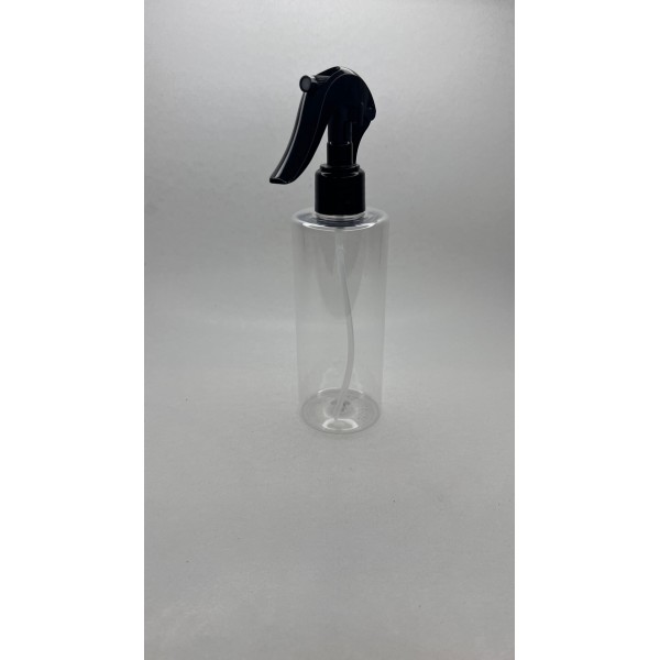 250 ml Şeffaf (PET) Siyah Glade Trigger Sprey Şişesi