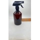 500 ml Kahverengi (Amber) PET - Siyah Trigger Sprey Şişesi