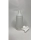 500 ml Şeffaf Kuşaklı (PE) Şişe BeyazTrigger Sprey Şişesi