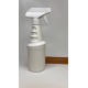 500 ml Beyaz Mat Vosvos (PE)- Beyaz Trigger Sprey Şişesi
