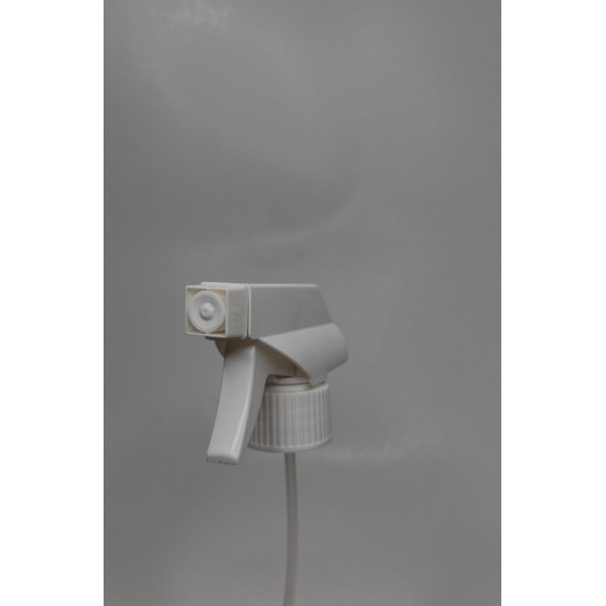 500 ml Şeffaf (PET) Plastik Şişe Beyaz Trigger Sprey Şişesi