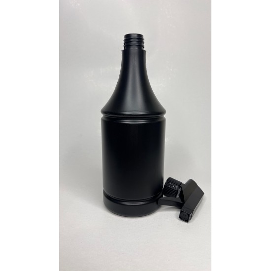 1 Litre Siyah PE Vosvos Trigger Sprey Şişesi