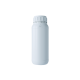 1 Litre Beyaz Plastik PE Zirai Tarım İlacı Şişesi Kilitli Kapaklı