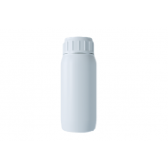 300 ml Beyaz Plastik PE Zirai Tarım İlacı Şişesi Düz Kapaklı