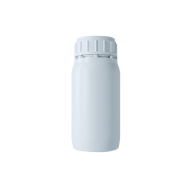250 ml Beyaz PE PLastik Zirai Tarım İlacı Şişesi Kilitli Kapaklı