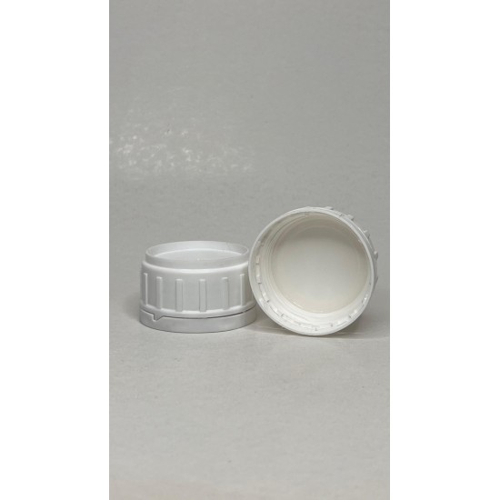 250 ml Beyaz PE PLastik Zirai Tarım İlacı Şişesi Kilitli Kapaklı