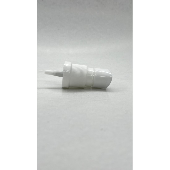 18 mm Beyaz Serum Pompası | Losyon Pompası - Plastik Şişe Pompa Kapağı
