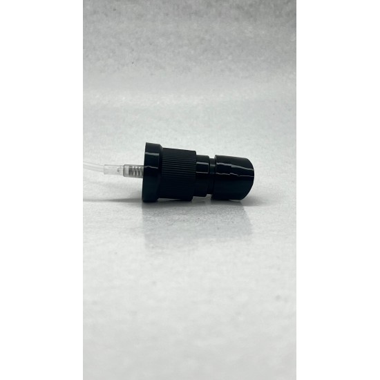 18 mm Siyah Serum Pompası | Losyon Pompası - Plastik Şişe Pompa Kapağı