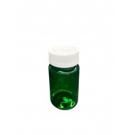 100 ml Yeşil Tablet Şişesi | Beyaz Kapaklı Vitamin, Kapsül ve Takviye Edici Gıda Kutusu (650 Adet/Koli)