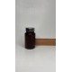 100 ml Kahverengi (Amber) Tablet Şişesi | Gümüş Kapaklı Vitamin, Kapsül ve Takviye Edici Gıda Kutusu (650 Adet/Koli)