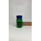 100 ml Yeşil Tablet Şişesi | Mavi Çocuk Emniyetli Kapaklı Vitamin, Kapsül ve Takviye Edici Gıda Kutusu (650 Adet/Koli)