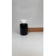 150 ml Kahverengi (Amber) Tablet Şişesi | Beyaz Çocuk Emniyetli Kapaklı Vitamin, Kapsül ve Takviye Edici Gıda Kutusu (380 Adet/Koli)