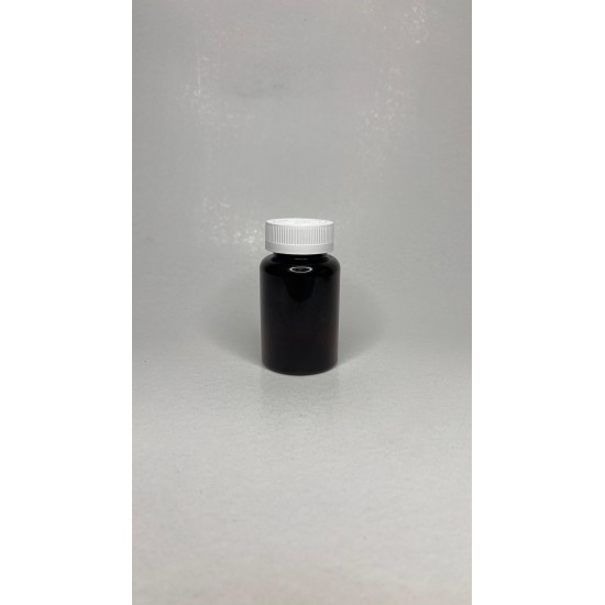 150 ml Kahverengi (Amber) Tablet Şişesi | Beyaz Çocuk Emniyetli Kapaklı Vitamin, Kapsül ve Takviye Edici Gıda Kutusu (380 Adet/Koli)