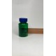 150 ml Yeşil Tablet Şişesi | Mavi Çocuk Emniyetli Kapaklı Vitamin, Kapsül ve Takviye Edici Gıda Kutusu (380 Adet/Koli)