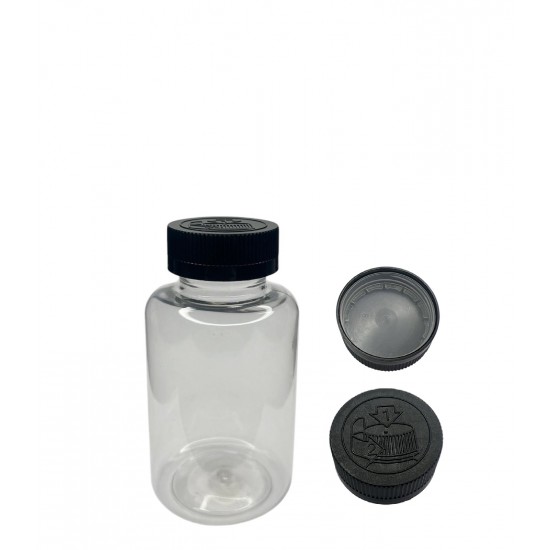 250 ML ŞEFFAF TABLET ŞİŞESİ - COCUK EMNİYETLİ KAPAK ŞEFFAF 1KOLİ 200 ADET