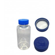 300 ML ŞEFFAF TABLET ŞİŞESİ - COCUK EMNİYETLİ MAVİ KAPAK 1KOLİ 280 ADET