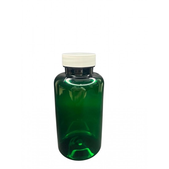 300 ML YEŞİL TABLET ŞİŞESİ - BEYAZ KAPAK 1KOLİ 280 ADET
