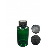 300 ML YEŞİL TABLET ŞİŞESİ - COCUK EMNİYETLİ SİYAH KAPAK 1KOLİ 280 ADET