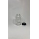 400 ML ŞEFFAF TABLET ŞİŞESİ - COCUK EMNİYETLİ SİYAH KAPAK 1KOLİ 215 ADET