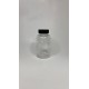400 ML ŞEFFAF TABLET ŞİŞESİ - COCUK EMNİYETLİ SİYAH KAPAK 1KOLİ 215 ADET