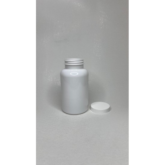 500 ML BEYAZ TABLET ŞİŞESİ - SİYAH  KAPAK 1KOLİ 165 ADET