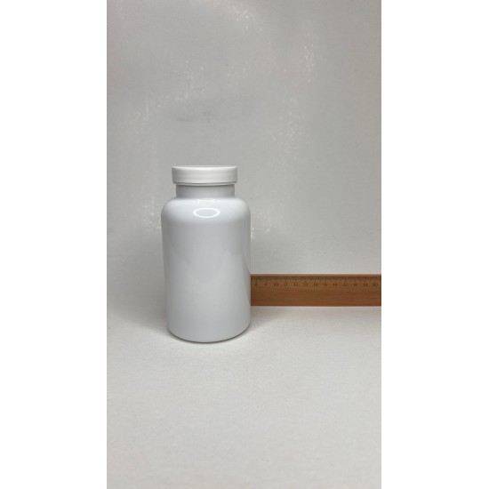 500 ML BEYAZ TABLET ŞİŞESİ - SİYAH  KAPAK 1KOLİ 165 ADET