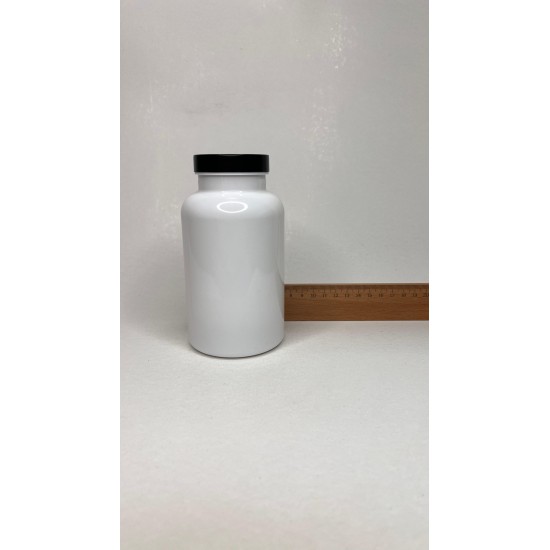 500 ML BEYAZ  TABLET ŞİŞESİ - BEYAZ KAPAK 1KOLİ 165 ADET