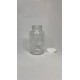 500 ML ŞEFFAF TABLET ŞİŞESİ - BEYAZ KAPAK 1KOLİ 165 ADET