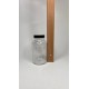 500 ML ŞEFFAF TABLET ŞİŞESİ - SİYAH  KAPAK 1KOLİ 165 ADET