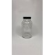 500 ML ŞEFFAF TABLET ŞİŞESİ - SİYAH  KAPAK 1KOLİ 165 ADET