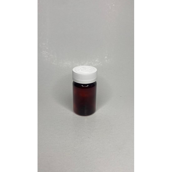 75 ml Kahverengi (Amber) Tablet Şişesi | Beyaz Çocuk Emniyetli Kapaklı Vitamin, Kapsül ve Takviye Edici Gıda Kutusu (800 Adet/Koli)