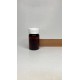 75 ml Kahverengi (Amber) Tablet Şişesi | Beyaz Çocuk Emniyetli Kapaklı Vitamin, Kapsül ve Takviye Edici Gıda Kutusu (800 Adet/Koli)
