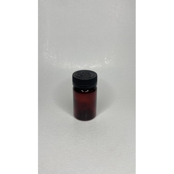 75 ml Kahverengi (Amber) Tablet Şişesi | Siyah Çocuk Emniyetli Kapaklı Vitamin, Kapsül ve Takviye Edici Gıda Kutusu (800 Adet/Koli)